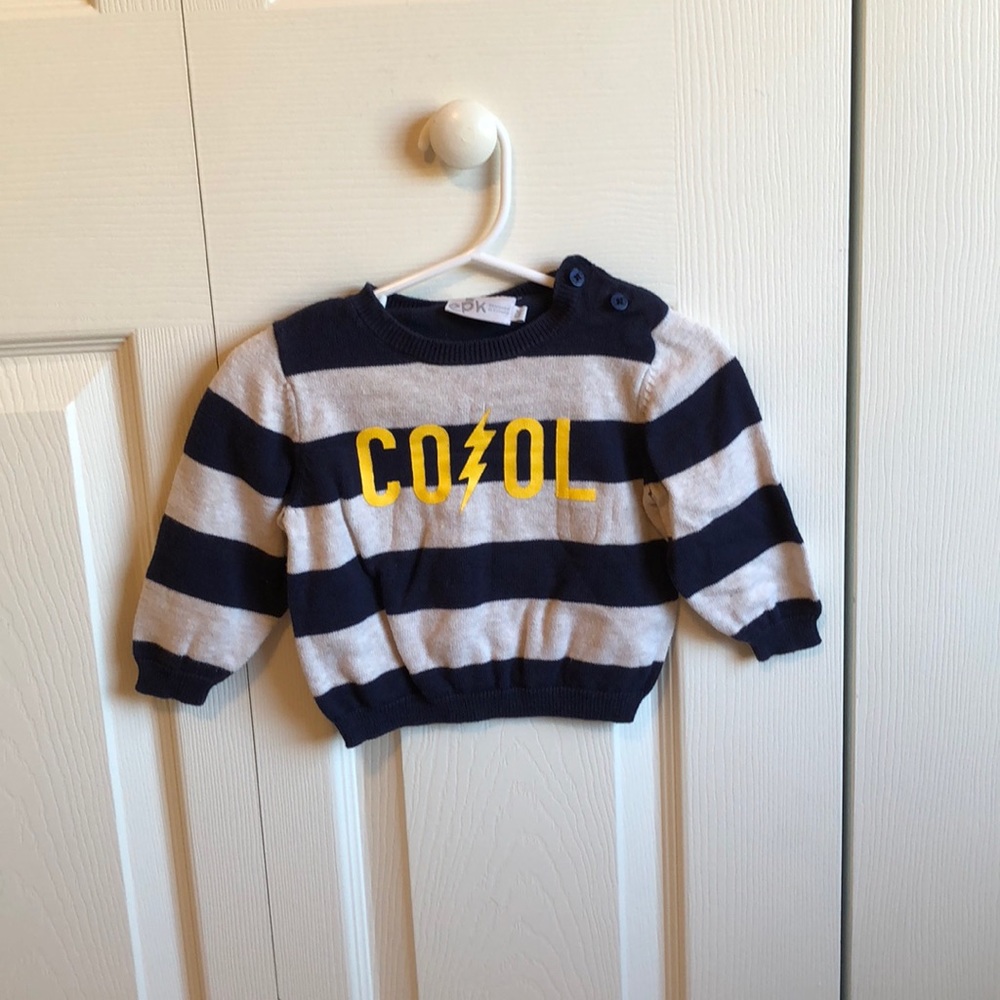 Lightning cool striped sweater